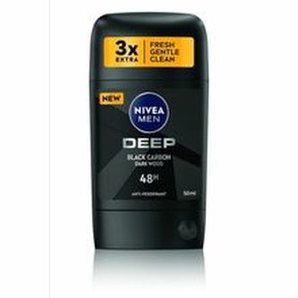 Nivea Tuhý antiperspirant Deep Black Carbon 50 ml man