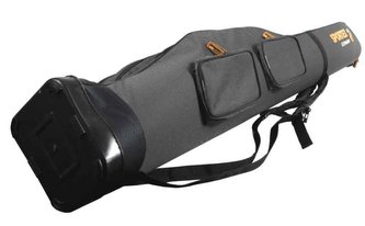 Pouzdro dvoukomorové pro 2 - 4 pruty V-šedé délka 165cm