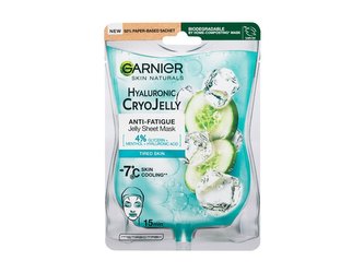Garnier Textilní pleťová maska s chladivým efektem -7 °C Hyaluronic Cryo Jelly (Jelly Sheet Mask) 27 g woman