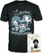 Funko Boxed Tee: Harry Potter Holiday- Ron, Hermione, Harry M