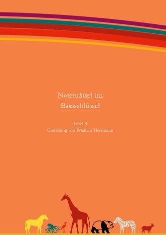 Notenrätsel im Bassschlüssel