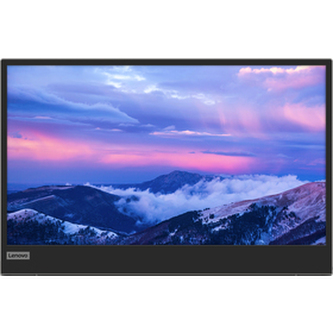 LCD monitor LENOVO L15 mobile Raven Black