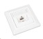 Solarix Zásuvka CAT5E UTP 1 x RJ45 pod omítku bílá SX9-1-5E-UTP-WH