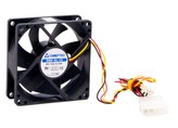 CHIEFTEC větrák AF-0825S, 80x80x25 mm Sleeve Fan, with 3/4pin connector