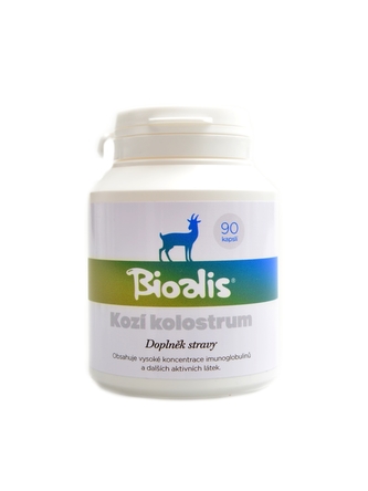 Bioalis - Kozí kolostrum 90 kapslí
