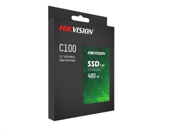 HIKVISION SSD C100, 2.5" SATA 6Gb/s, R550/W470, 480GB