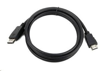 GEMBIRD Kabel propojovací DisplayPort - HDMI 1m (M/M)