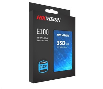 HIKVISION SSD E100, 2.5" SATA 6Gb/s, R550/W480, 512GB