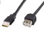 PremiumCord USB 2.0 kabel prodlužovací, A-A, 3m černá