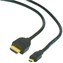 GEMBIRD Kabel HDMI - HDMI Micro 1,8m (v1.3, M/M, stíněný, zlacené kontakty)