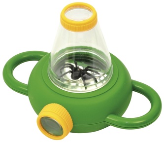 Nádoba na brouky s dvoucestnou lupou