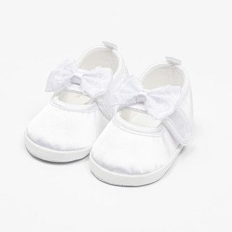 Kojenecké saténové capáčky New Baby bílá 3-6 m - velikost 3-6 m