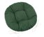 Sedák LADA kulatý prošívaný - tmavě zelená Uni - průměr 40 cm