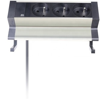 IN Stolní zásuvková lišta, 3 zásuvky