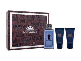 Dolce&Gabbana K parfémovaná voda 100 ml + sprchový gel 50 ml + balzám po holení 50 ml