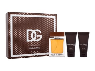 Dolce&Gabbana The One For Men toaletní voda 100 ml + sprchový gel 50 ml + balzám po holení 50 ml