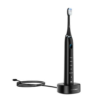 Concept Sonický zubní kartáček s aplikací a nabíjecím cestovním pouzdrem PERFECT SMILE ZK5001 černý