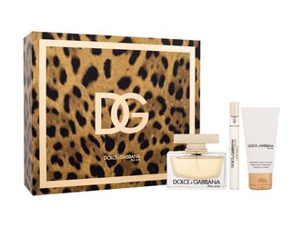 Dolce&Gabbana The One parfémovaná voda 75 ml + tělové mléko 50 ml + parfémovaná voda 10 ml