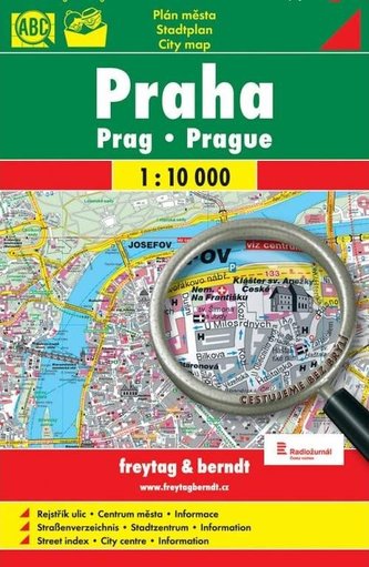 Praha mapa 1:24 000