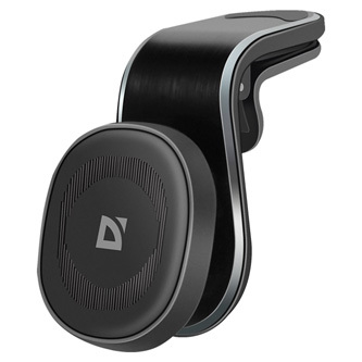 Magnetický držák mobilu CH-127 Defender do auta, ventGrip, černo-stříbrný, plast, do ventilace, černo-stříbrná, mobil