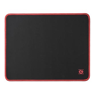 Podložka pod myš, Black M, herní, černá, 36x27 cm, Defender