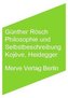 Philosophie und Selbstbeschreibung