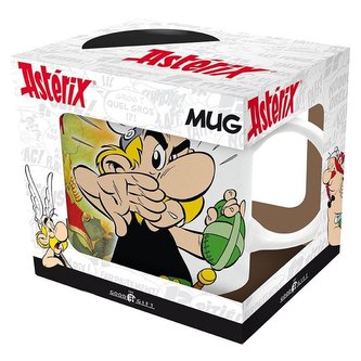 Asterix keramický hrnek 320 ml - Mapa a Asterix