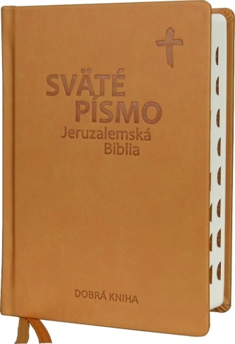 Sväté písmo – Jeruzalemská Biblia (stredný formát) – hnedá obálka