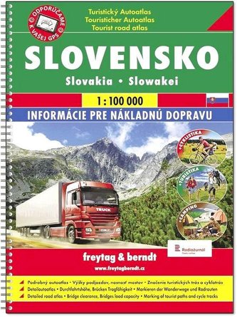Slovensko autoatlas 1:100 000 (A4, spirála) Slovensko autoatlas 1:100 000 (A4, spirála)