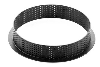 Mikro perferovaný ráfek na pečení 16x3,5cm - Silikomart