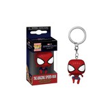Funko POP Keychain: Spider-Man No Way Home - Man Leaping (klíčenka)