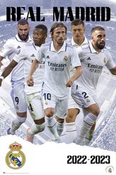 Plakát Real Madrid: Grupo 2022/2023 (61 x 91,5 cm)