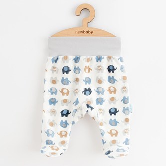 Kojenecké bavlněné polodupačky New Baby Magic elephant - velikost 74 (6-9m)