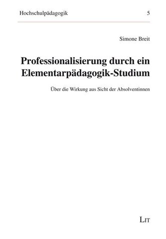 Professionalisierung durch ein Elementarpädagogik-Studium
