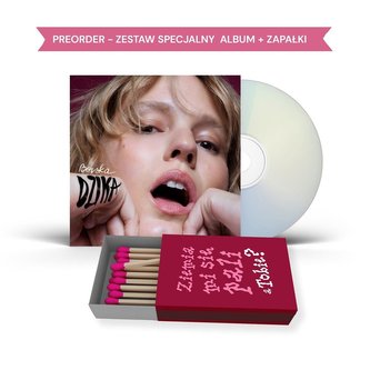 Dzika CD z autografem + zapałki Dzika CD z autografem + zapałki