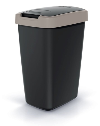 ODPADKOVÝ KOŠ COMPACTA Q 12L SVĚTLE HNĚDÁ -PR