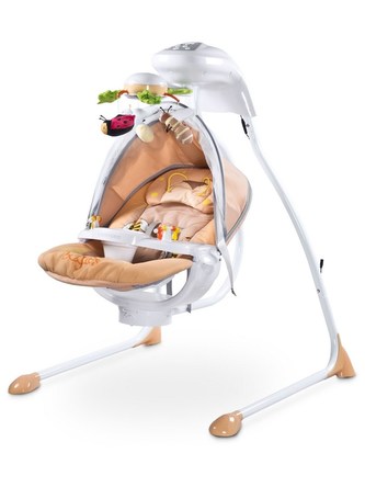 Dětská houpačka CARETERO Bugies beige