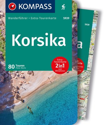 KOMPASS Wanderführer Korsika, 80 Touren