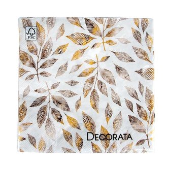 UBROUSKY 3VRSTVÉ ŠEDÉ VĚTVIČKY 33X33CM