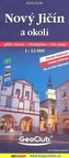 Nový Jičín mapa 1:12 000