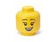 LEGO úložná hlava (velikost L) - šťastná dívka