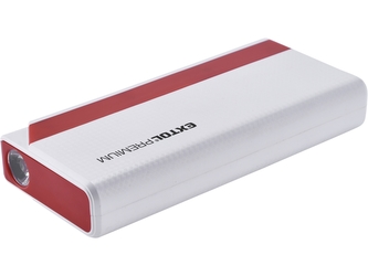 EXTOL PREMIUM jump startér, 400A, pro benzínové motory, powerbanka 5V