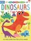 Step by Step Stickers Dinosaurs