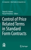 Control of Price Related Terms in Standard Form Contracts