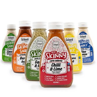 Skinny Sauce Zero Calorie 425ml Honey mustard