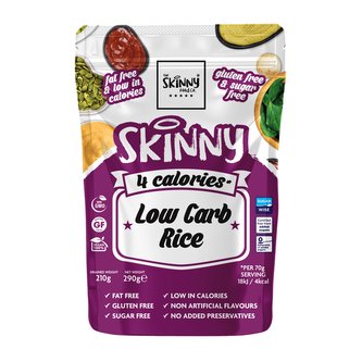Skinny 4 Calorie Konjac Rice 290g Skinny 4 Calorie Konjac Rice 290g