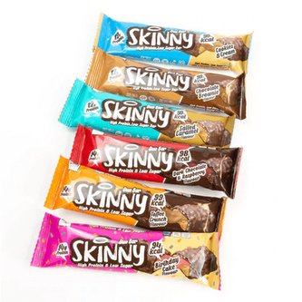SKINNY FOOD - HIGH PROTEIN LOW SUGAR BAR - 60g - Toffee Crunch