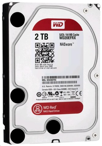 WD RED PLUS NAS WD20EFRX 2TB SATA/600 64MB cache