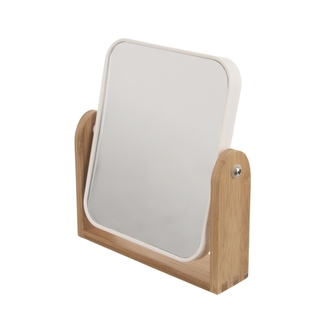 Kosmetické zrcátko WHITNEY se stojánkem 18x20 cm
