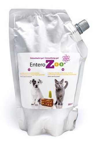 Entero ZOO detoxikační gel 500ml Doypack Entero ZOO detoxikační gel 500ml Doypack